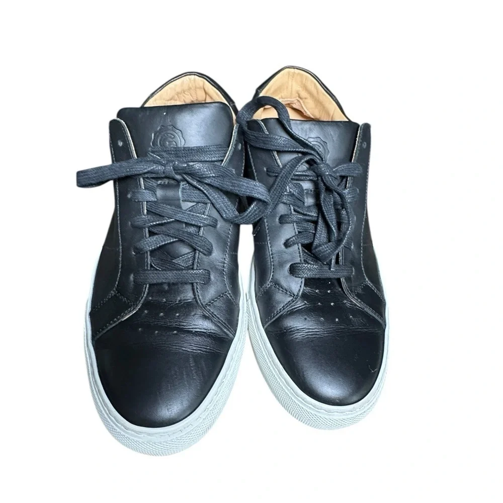 Greats Black Leather Men's Sneakers
